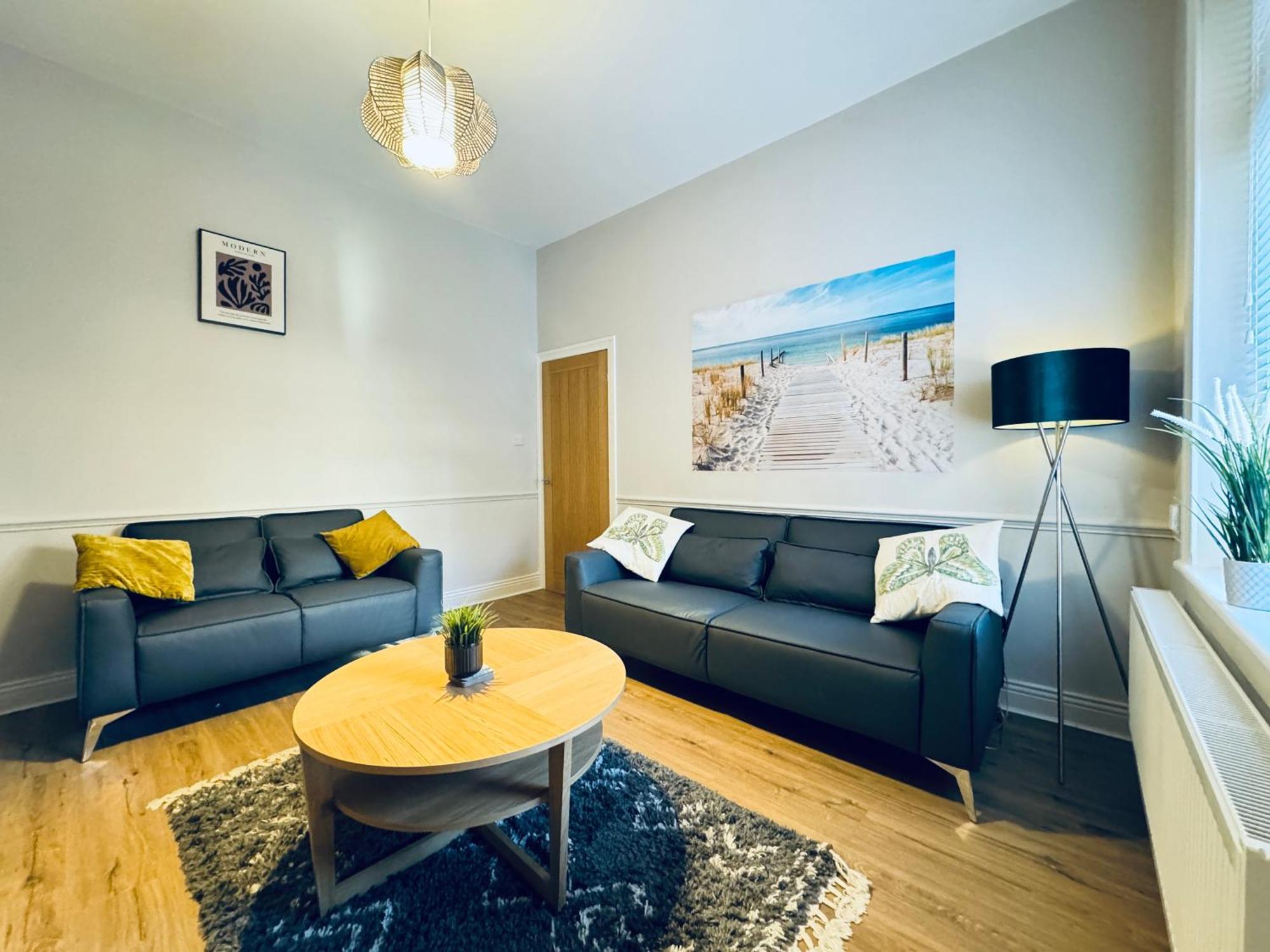 Rockcliffe Retreat, Stylish Coastal Apartment Whitley Bay Εξωτερικό φωτογραφία
